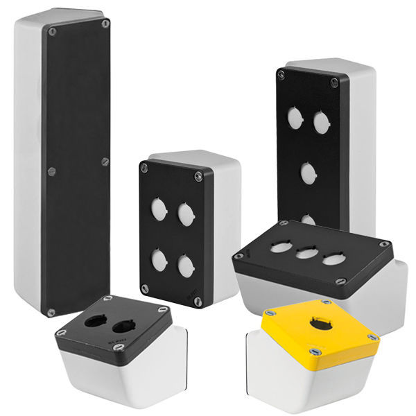 Scatola Interruttori A Pulsante Impermeabile A Tre Fori 2NO 1NC
