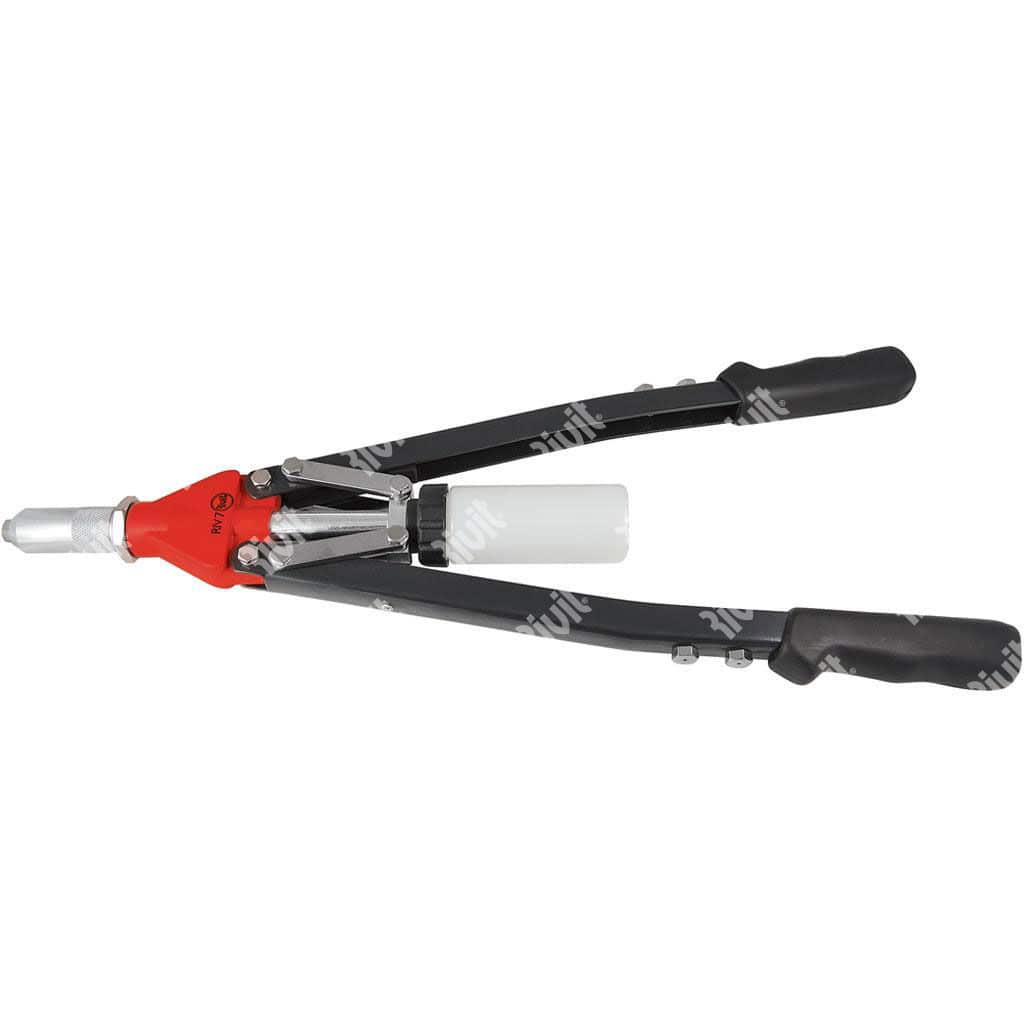 Utensile Per Rivettatura E Filettatura RZX - 60 Dadi Per Rivetto M5 M6 M8 | 33 Cm - Foto 3