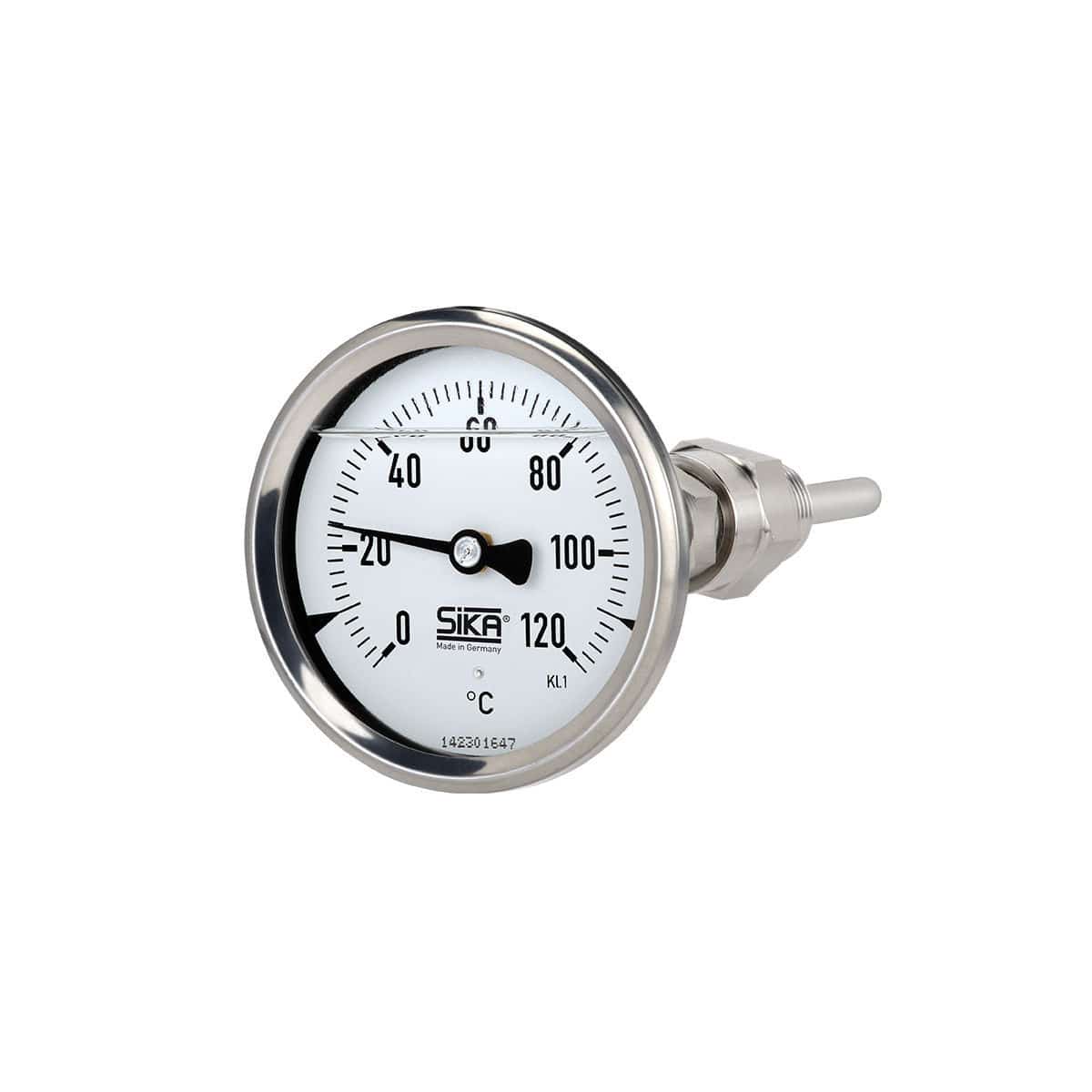 Termometro Bimetallico Per Birra E Vino Fatti In Casa - Scala F/C, 1/2 NPT, Senza Saldature - Foto 12