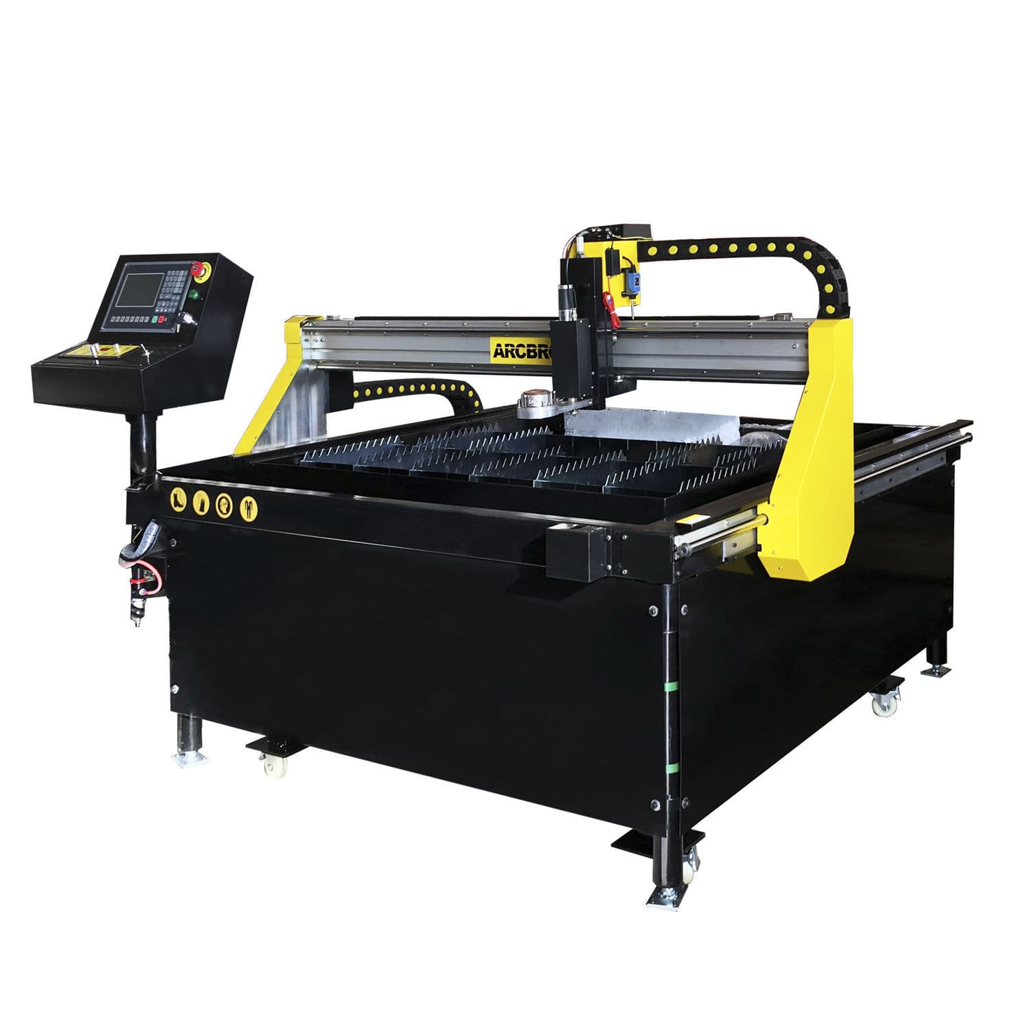 Macchina Da Taglio Al Plasma Cnc Da Tavolo In Acciaio Inox / Alluminio - 10