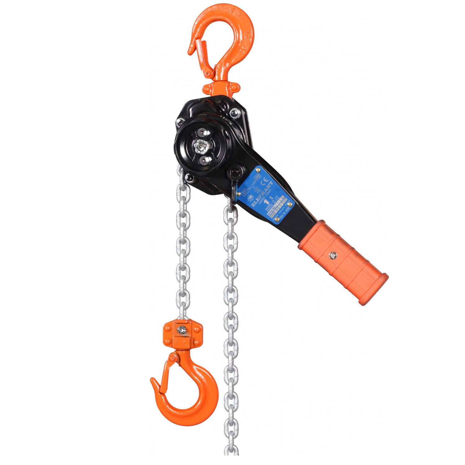 Sollevamento Carichi Cantieri VEVOR Paranco Manuale A Leva 0,75 Tonnellate - Sollevamento 1,4m, Catena G80, Perfetto Per Cantieri E Magazzini Paranco Sollevamento 1,4 Metri - Foto 3