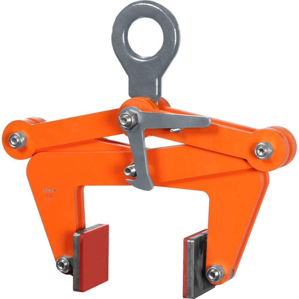 Pinza Per Cordoli Da 325 Kg - Sollevamento Pietre, Apertura Regolabile Per Lavori Pesanti Pinza Per Cordoli Pietre Pinza Per Cordoli Da 325 Kg - Sollevamento Pietre, Apertura Regolabile Per Lavori Pesanti Pinza Per Cordoli Pietre