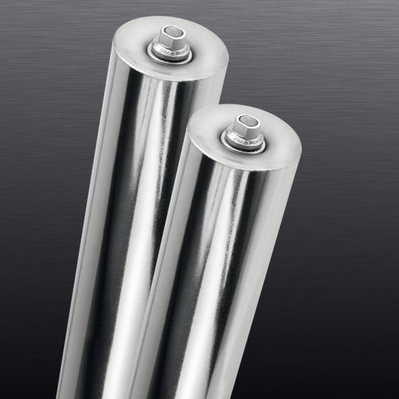 Rullo Trasportatore In Acciaio Inox - Diametro 50mm Lunghezza 250mm Per Magazzini E Fabbriche - Foto 7