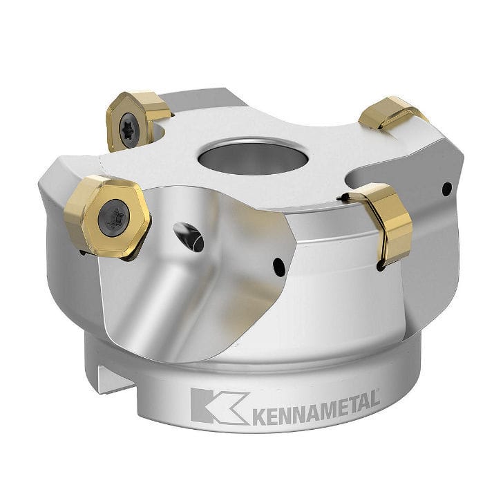 Fresa A Riccio Dodeka Mini Kshr Series Kennametal A Inserti A Spianare Per Spallamento