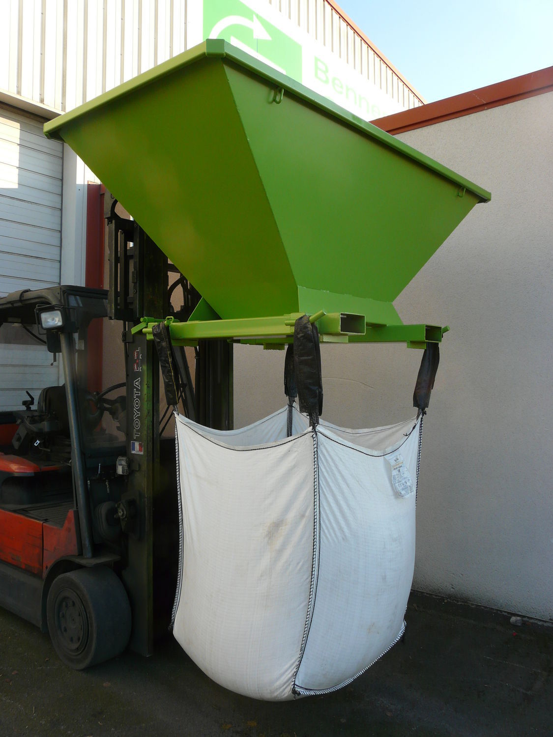 Tramoggia Di Riempimento TB L GOUBARD Per Big Bag Per 