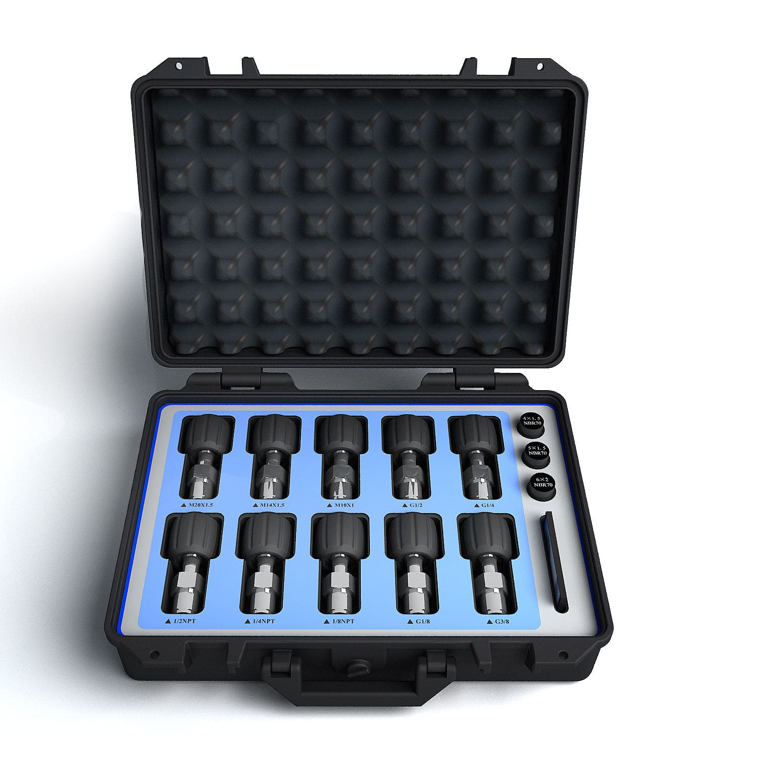 Kit Raccordi Olio Per Freni SRAM/Avid - 4 Set Con Olive E Inserti - Foto 8