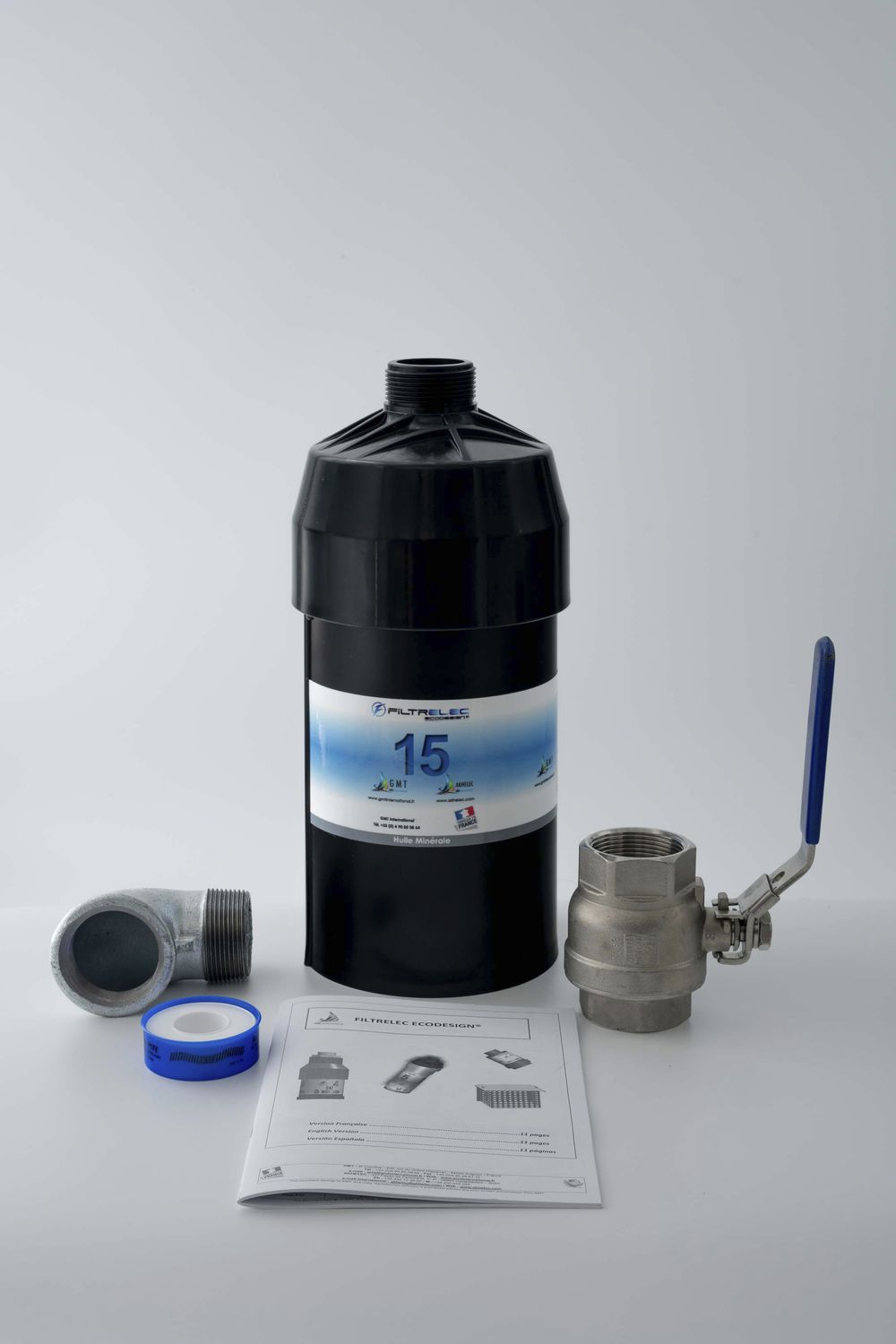 FloPlast rvm1b Acqua Piovana deviatore, colore: nero
