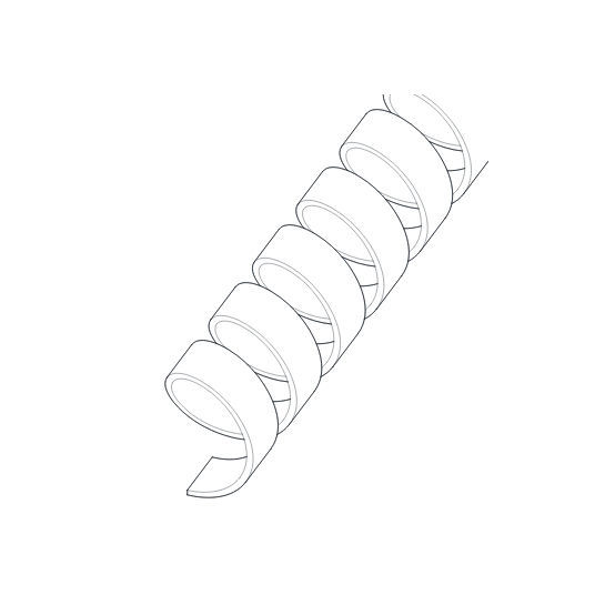 Molla Di Compressione Helical A Filo In Acciaio Inox Di Bobina