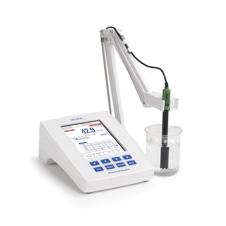 Misuratore Di Ossigeno Disciolto Ohaus ST300D-G Portatile Con Elettrodi - Analisi Acqua