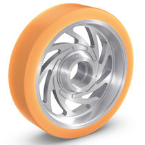 Rullo In Poliuretano Per Carrello Elevatore - 82x100 Mm - Foto 4