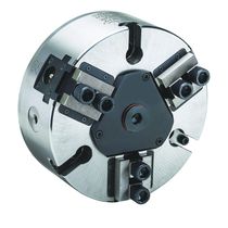 Mandrino automatico / 3 ganasce / con foro...
