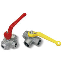 Valvola a sfera / manuale / in ottone nichelato...