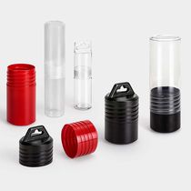 Tubo per imballaggio arrotondato / in plastica