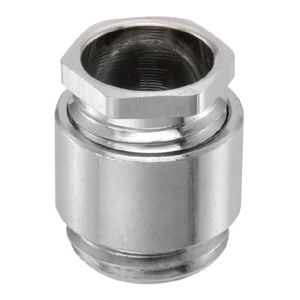 pressacavo in ottone nichelato / a tenuta stagna / con schermatura EMC / filettato