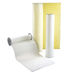materiale filtrante in poliestere