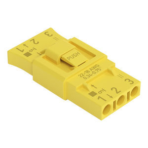 connettore elettrico cavo a cavo