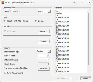 software di misura 1