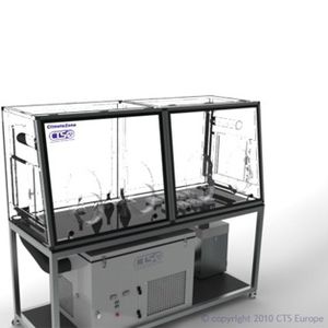 cabina da laboratorio per l'industria farmaceutica
