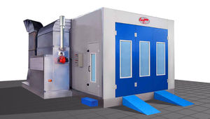 cabina di verniciatura chiusa