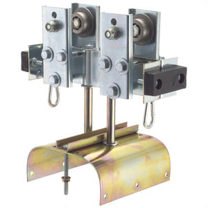carrello portacavi in acciaio galvanizzato