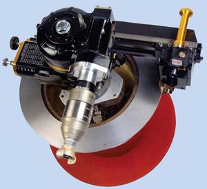 attrezzo di spianatura flange