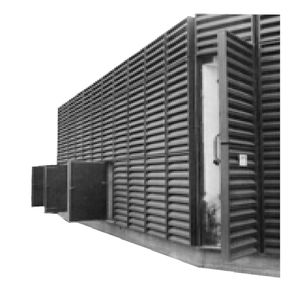 griglia di ventilazione insonorizzata
