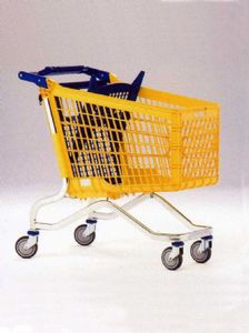 carrello in plastica