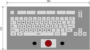 tastiera ad incastro / a tasti meccanici / con trackball / in gomma