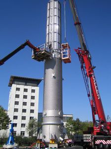 evaporatore termico / per distillazione molecolare / di processo