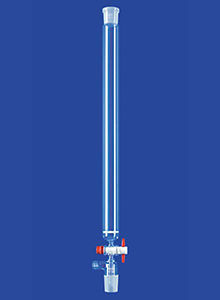 colonna per cromatografia in borosilicato