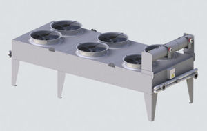 raffreddatore di liquido ventilato