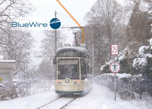 sistema di sbrinamento ferroviario della linea aerea di contatto