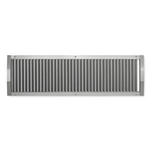 griglia di ventilazione in acciaio