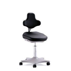 sedia girevole da laboratorio