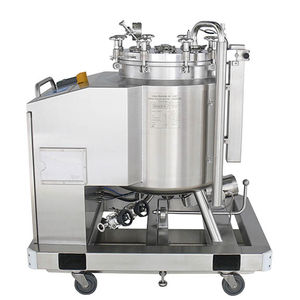 serbatoio in acciaio inox / cilindrico / di processo / per applicazioni alimentari