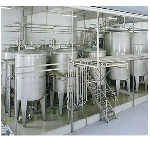 serbatoio per acqua / in acciaio inox / in pressione / per applicazioni chimiche