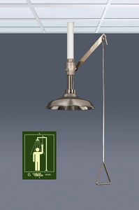 doccia di sicurezza per montaggio a soffitto