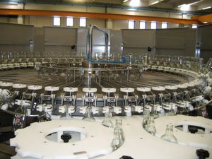 sciacquatrice soffiatrice per bottiglie