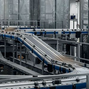 sistema di trasporto per pallet