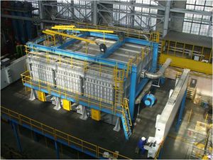 forno per trattamento termico
