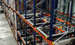 scaffalatura push-back