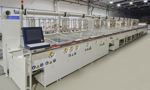 linea di metallizzazione per PCB