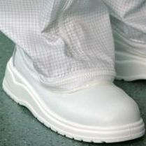 scarpe per camere bianche