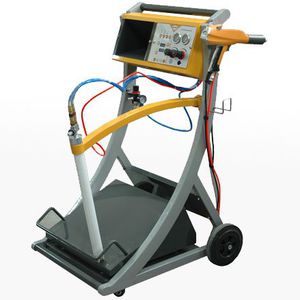 linea di verniciatura a polvere automatica