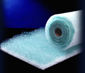 materiale filtrante composita sintetica