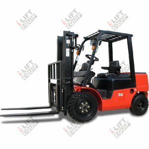 carrello elevatore con motore a combustione / con conducente seduto / industriale