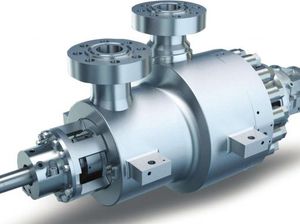 pompa ad acqua / con motore idraulico / a rotore / per applicazioni offshore