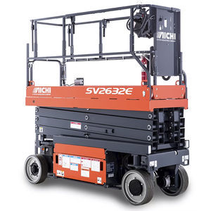 piattaforma elevatrice a forbice mobile