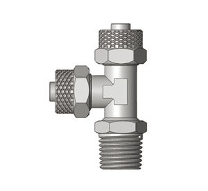 T-4, Raccordo Tubi Aria - Diametro 8 Mm - Foto 2