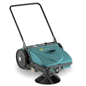 Scopa Con Paletta Scopa A Mano Setole Naturali Set Spazzatrice Lamiera - Foto 8